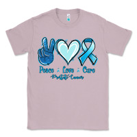 Lilac Peace Love Cure Prostate Cancer Classic Tee - Jasminsmagicworld