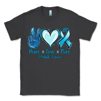 Smoke Peace Love Cure Prostate Cancer Classic Tee - Jasminsmagicworld