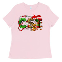 Bubblegum Pink christmas cetified surgical technologist Ladies Tee - LillyAllenDesigns