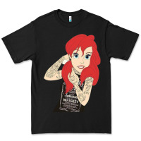 Black ariel tatoo Premium Tee - artisFamous