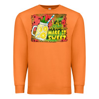Carrot life is short make it sweet Premium Sweatshirt - Jasminsmagicworld