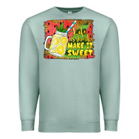 Seafoam life is short make it sweet Premium Sweatshirt - Jasminsmagicworld