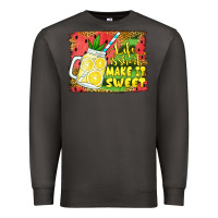 Smoke life is short make it sweet Premium Sweatshirt - Jasminsmagicworld