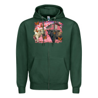 Sports Green Valentine's day barn and black angus with charolais Zipper Hoodie - RanaPortraitStore