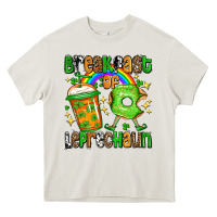 Cream St. Patrick's Breakfast of leprechaun Heavy Core Tee - OliviaCreatesArt