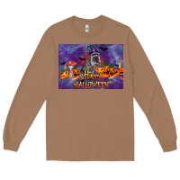 Toasted Coconut Happy Halloween Raccoon Long Sleeve Tee - LillyAllenDesigns