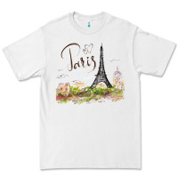 White paris Premium Tee - artisFamous