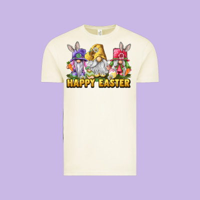 Happy Easter Gnomies Vintage Tee Designed By Chombo