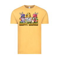 Vintage Mustard happy easter gnomies Vintage Tee - chombo