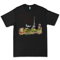 Black paris Premium Tee - artisFamous