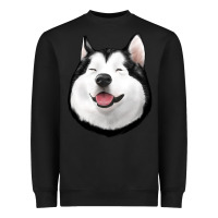 Black Husky Heavyweight Sweatshirt - Jasminsmagicworld