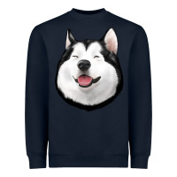 Navy Husky Heavyweight Sweatshirt - Jasminsmagicworld