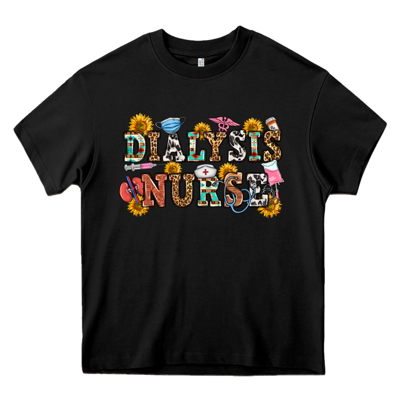 Dialysis Nurse Heavy Core Tee by OliviaCreatesArt | Teevron