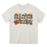 Cream dialysis nurse Heavy Core Tee - OliviaCreatesArt