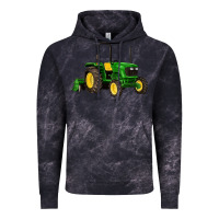 Cloud Black farm tractor Vintage Hoodie - Artiststas