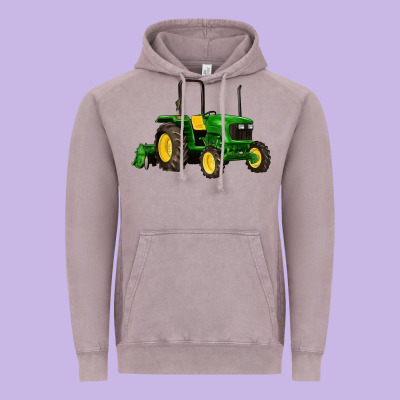 Farm Tractor Vintage Hoodie Designed By Artiststas