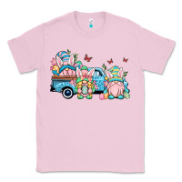 Bubblegum Pink Easter gnomes truck Classic Tee - OliviaCreatesArt