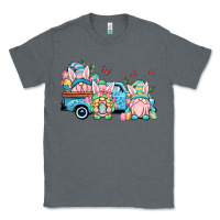 Charcoal Heather Easter gnomes truck Classic Tee - OliviaCreatesArt