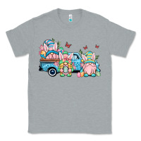 Heather Grey Easter gnomes truck Classic Tee - OliviaCreatesArt