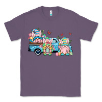 Lavender Easter gnomes truck Classic Tee - OliviaCreatesArt