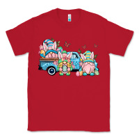Red Easter gnomes truck Classic Tee - OliviaCreatesArt