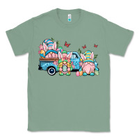 Sage Easter gnomes truck Classic Tee - OliviaCreatesArt