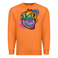 Carrot love is love pride Premium Sweatshirt - Jasminsmagicworld