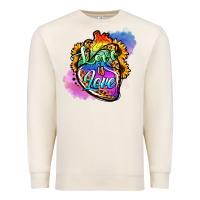Sandshell love is love pride Premium Sweatshirt - Jasminsmagicworld