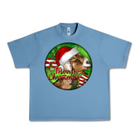 Pebble Blue Nubian Goat Christmas Urban Heavy Tee - LillyAllenDesigns