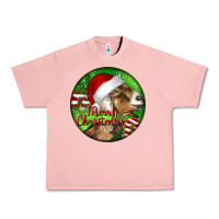 Salmon Nubian Goat Christmas Urban Heavy Tee - LillyAllenDesigns