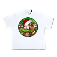 White Nubian Goat Christmas Urban Heavy Tee - LillyAllenDesigns