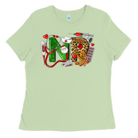 Matcha christmas nr nurse practitioner nurse Ladies Tee - LillyAllenDesigns
