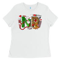 White christmas nr nurse practitioner nurse Ladies Tee - LillyAllenDesigns