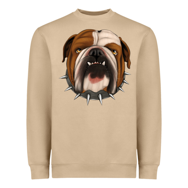 Bulldog Heavyweight Sweatshirt by Jasminsmagicworld | Teevron