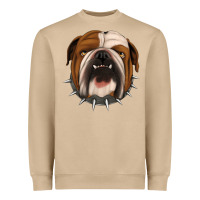 Mushroom Bulldog Heavyweight Sweatshirt - Jasminsmagicworld