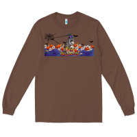 Chestnut Happy Halloween Raccon Long Sleeve Tee - LillyAllenDesigns