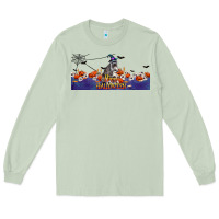 Matcha Happy Halloween Raccon Long Sleeve Tee - LillyAllenDesigns