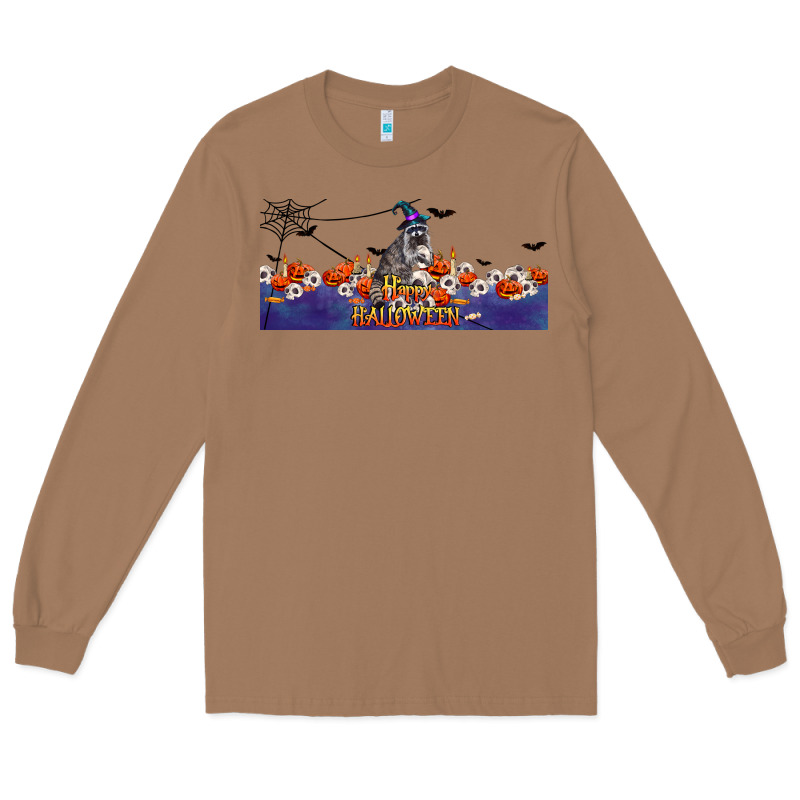 Happy Halloween Raccon Long Sleeve Tee by LillyAllenDesigns | Teevron