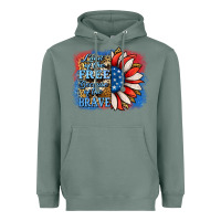 Sage Patriotic Sunflower Heavyweight Hoodie - Jasminsmagicworld