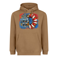 Toasted Coconut Patriotic Sunflower Heavyweight Hoodie - Jasminsmagicworld