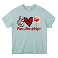 Arona Peace Love Flamingo Heavy Core Tee - Jasminsmagicworld
