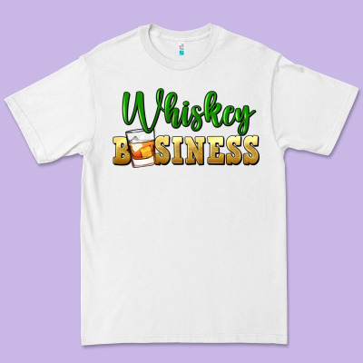 Whiskey Business Premium Tee Designed By Fadigitalartstudio