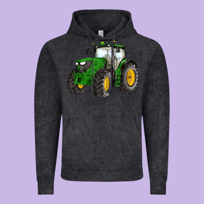 Western Farm Tractor Vintage Hoodie Designed By Artiststas