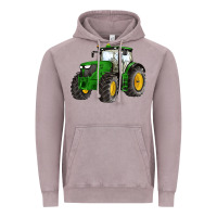 Vintage Zinc western farm tractor Vintage Hoodie - Artiststas