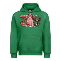 Emerald joy with pig Urban Hoodie - RanaPortraitStore