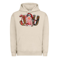 Pigment French Oak joy with pig Urban Hoodie - RanaPortraitStore