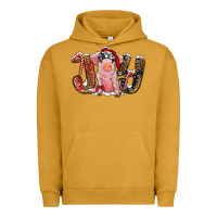 Pigment Peanut Butter joy with pig Urban Hoodie - RanaPortraitStore
