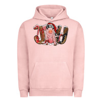 Pigment Salmon joy with pig Urban Hoodie - RanaPortraitStore