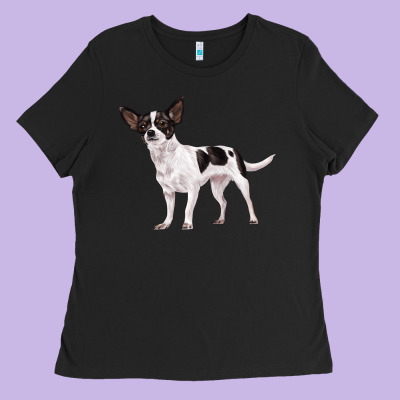 Chihuahua Ladies Tee Designed By Lillyallendesigns