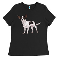 Black chihuahua Ladies Tee - LillyAllenDesigns